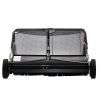VEVOR 42 Inch Lawn Sweeper Tow Behind, 12 cu.ft. Large Pull Behind Grass Sweeper, Heavy Duty Leaf & Grass Collector with Dumping Rope Design