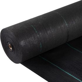 VEVOR Weed Barrier Landscape Fabric, 5 x 250 ft, 5 Oz Premium Woven Ground Cover Heavy Duty PP Material & Easy Setup, Single-Layer for Outdoor Garden