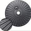 50LBs Round Umbrella Base Water Filled Steel Umbrella Stand, Heavy Duty Filled Umbrella Base Stand for Outdoor, Patio, Garden, Lawn