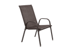 4 Piece Patio Chairs, Outdoor Camping Chairs with Breathable Textilene Fabric