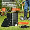 VEVOR 5-Tray Worm Composter, 50 L Worm Compost Bin Outdoor and Indoor, Sustainable Design Worm Farm Kit, for Recycling Food Waste, Worm Castings