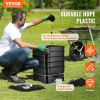 VEVOR 5-Tray Worm Composter, 50 L Worm Compost Bin Outdoor and Indoor, Sustainable Design Worm Farm Kit, for Recycling Food Waste, Worm Castings