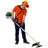 9 in 1 Multi-Functional Trimming Tool, 38CC 4 stroke Garden Tool System with Gas Pole Saw, Hedge Trimmer, Grass Trimmer