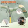 VEVOR Tree Pruner Pole Saw 10 ft Extendable Aluminum Pole Sharp Steel Blade