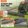 VEVOR Tow Behind Dethatcher, 72-inch Tow Dethatcher with 36 Steel Tines, 3-Point Lawn Dethatcher Rake with Attachments for Tractor
