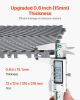 VEVOR Interlocking Drainage Mat, 12'x12' Modular Interlocking Cushion Durable PP Material, 55 Pcs Splicing Drainage Mats