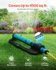 Oscillating Sprinkler Up to 4500 ft² Water Sprinkler with 18 Precision Nozzles