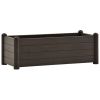 Garden Raised Bed PP Mocha 39.4"x16.9"x13.8"