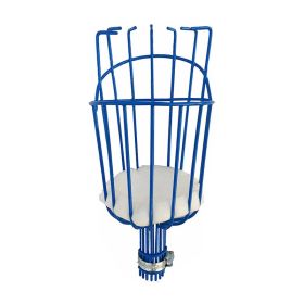 Fruit picking tool high-altitude retractable garden fruit picking fruit picker (Color: Blue)