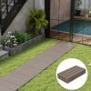 8 Ft Outdoor Garden Pathway Patio Roll Out Straight Walkways with Metal Wire Connection