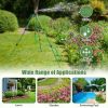 360 Degree Rotation Impact Sprinkler on Tripod Base Set of 2